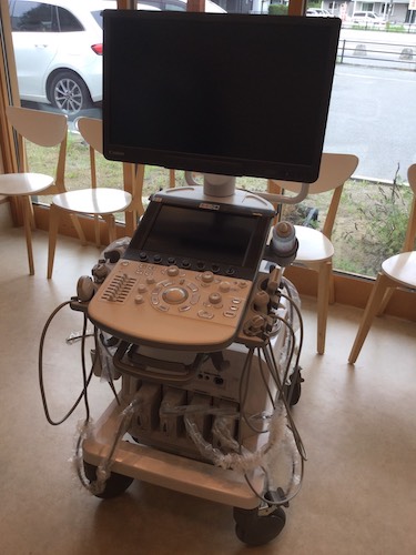 キャノン 超音波診断装置 Verifiaのデモをさせて頂きました 動物病院開業サポート 株式会社m T エムアンドティー